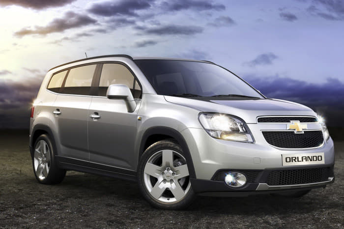 The Chevrolet Orlando MPV, currently sold in some European markets as well as in Canada, was also displayed at the Detroit show. 
